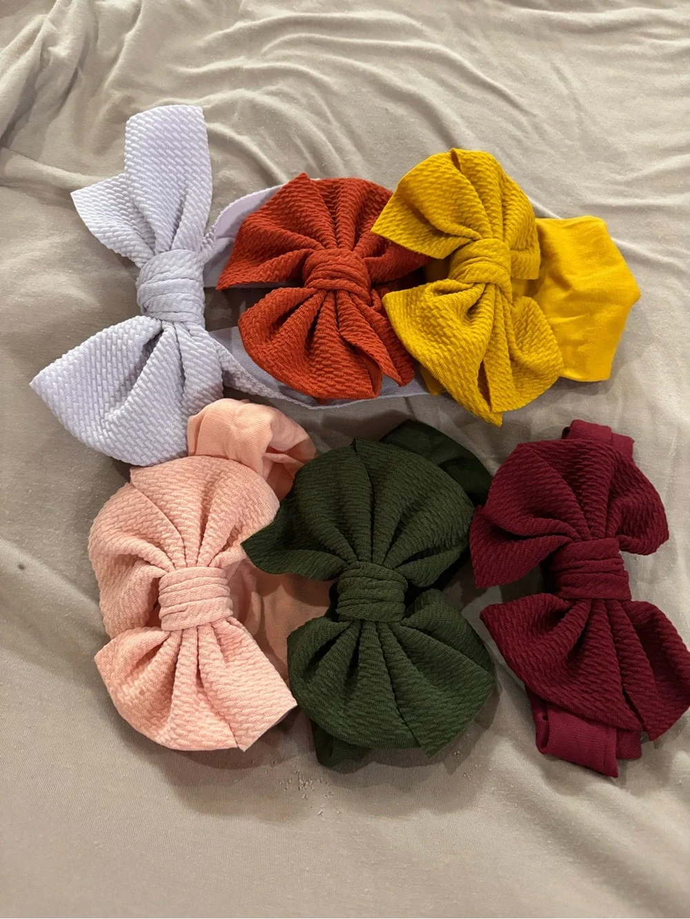 Baby girl headband bundle